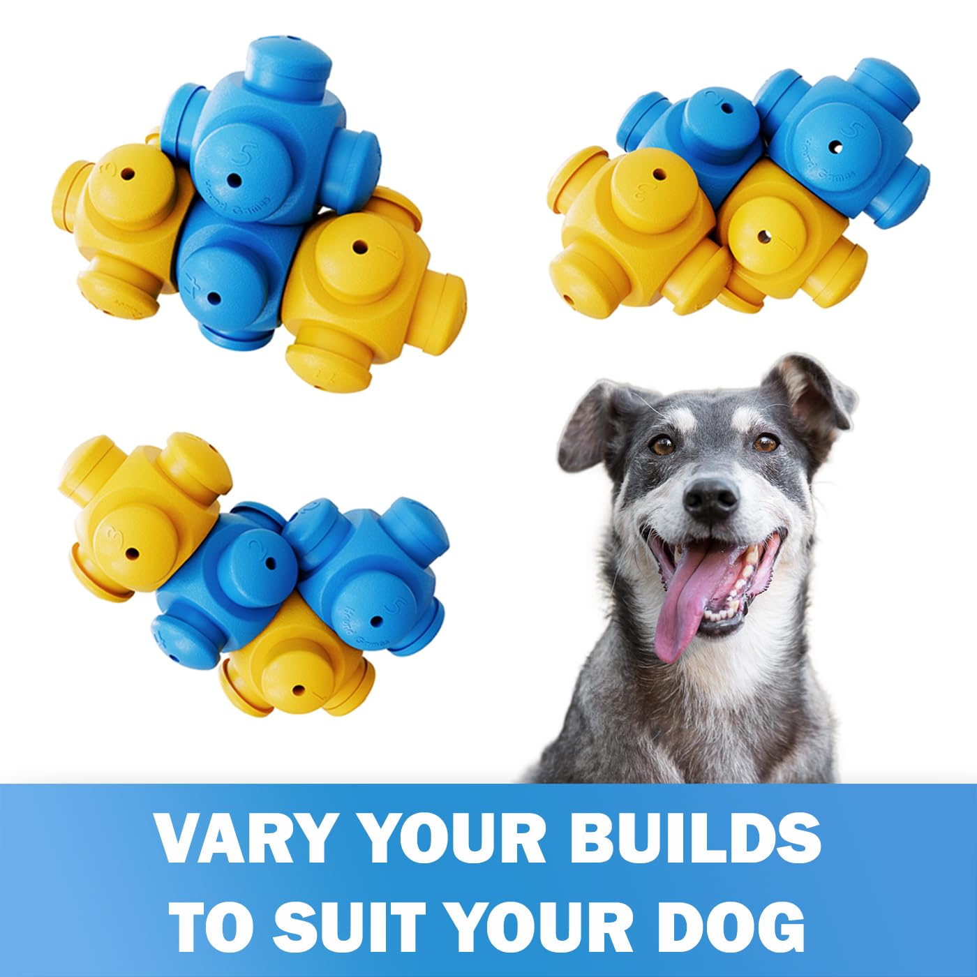 Dog Puzzle Toys for Smart Dogs, Interactive, Boredom Busters, Mentally Stimulating, Cognitive Dog Games, Hard Puzzle, Difficult Toys to Keep Them Busy, Puppy Puzzle Toys, Small, Medium, Large Breeds